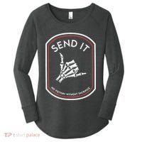 Send It No Victory Without Sacrifice Women's Perfect Tri Tunic Long Sleeve Shirt thumb 0