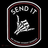 Send It No Victory Without Sacrifice Mousepad thumb 1