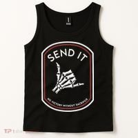 Send It No Victory Without Sacrifice Tank Top thumb 2