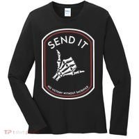 Send It No Victory Without Sacrifice Women's Long Sleeve Shirt thumb 0
