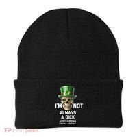 Skull IM Not Always A Dick Just Kidding Go Fuck Yourself Beanie thumb 0