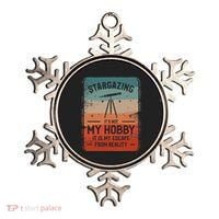 Stargazing ItS Not My Hobby It Is My Escape From Reality Ornament thumb 0