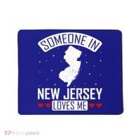 Someone In New Jersey Loves Me Nj State Souvenir Gift Mousepad thumb 0