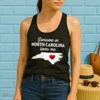 Someone In North Carolina Loves Me North Carolina Women's Tank Top thumb 2