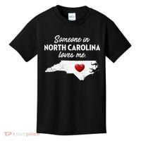 Someone In North Carolina Loves Me North Carolina Kids T-Shirt thumb 0