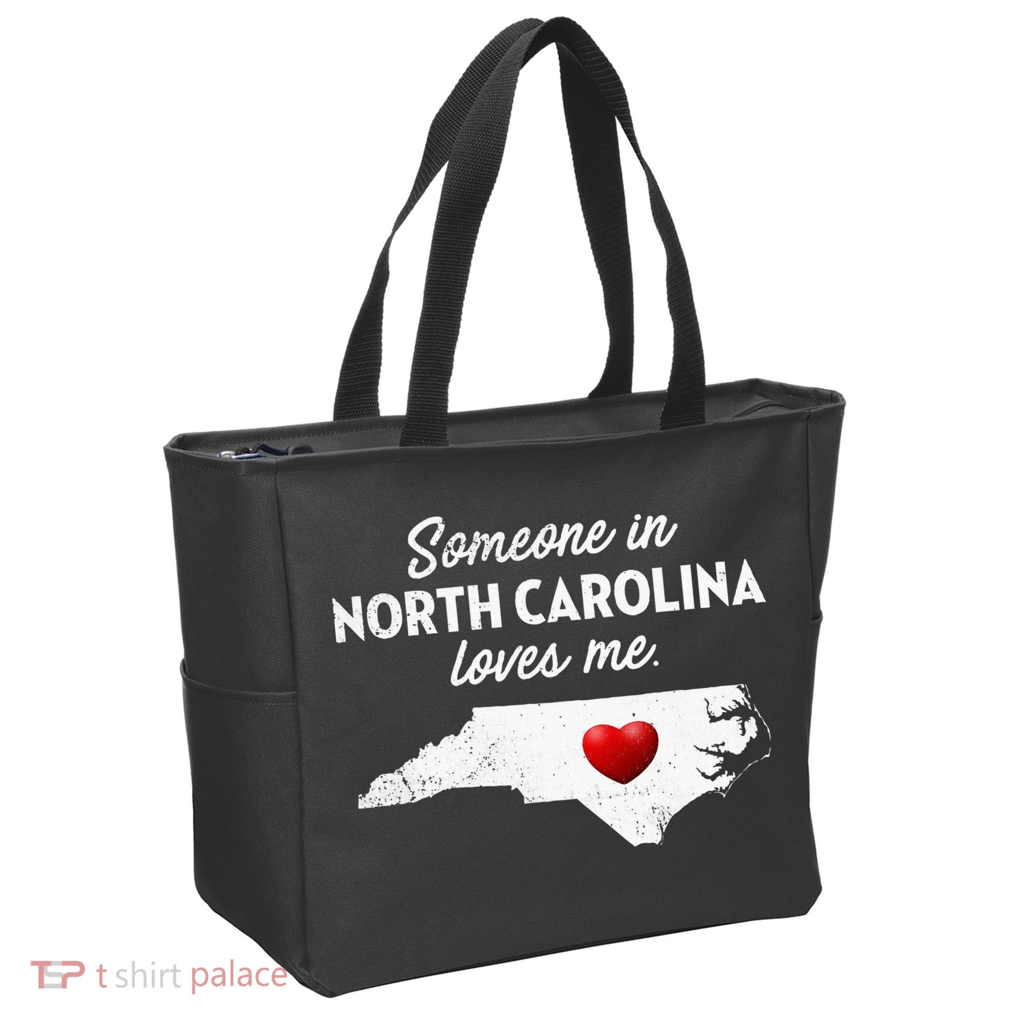 Someone In North Carolina Loves Me North Carolina Tote Bag