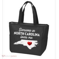 Someone In North Carolina Loves Me North Carolina Tote Bag thumb 3