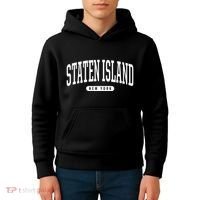 Staten Island New York Staten Island Kids Hoodie thumb 4