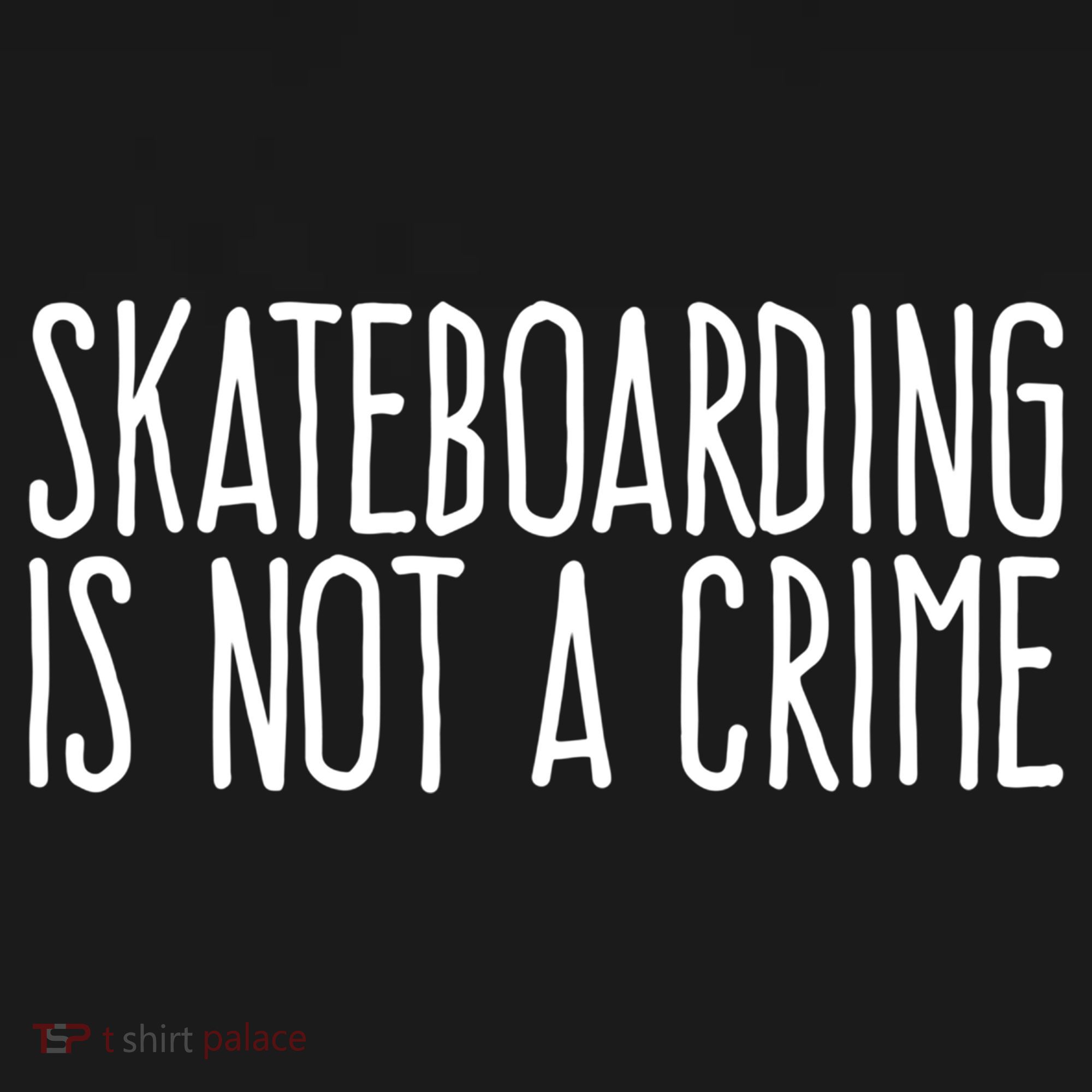 Skateboarding Is Not A Crime Skating Extreme Sport Cool Gift Women's Tank Top