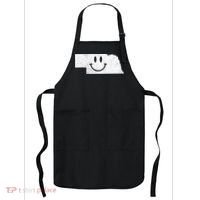 Smiling In NE – Funny Nebraska Happy Face Apron thumb 0