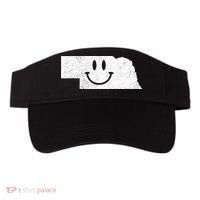 Smiling In NE – Funny Nebraska Happy Face Visor thumb 0