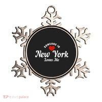 Someone In New York Loves Me NY NYC Funny Cute Ornament thumb 0