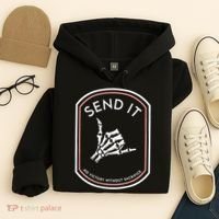 Send It No Victory Without Sacrifice (on back) Hoodie thumb 4