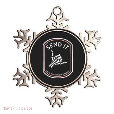 Send It No Victory Without Sacrifice (on back) Ornament