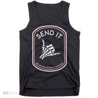 Send It No Victory Without Sacrifice Tank Top thumb 0