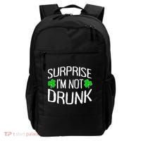 Surprise I'm Not Drunk St. Patricks Day Sober Party Sobriety Backpack thumb 0