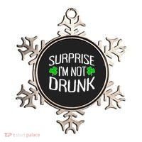 Surprise I'm Not Drunk St. Patricks Day Sober Party Sobriety Ornament thumb 0