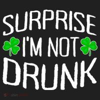 Surprise I'm Not Drunk St. Patricks Day Sober Party Sobriety Hat thumb 2