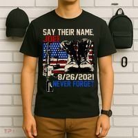 Say Ir Names Joe Names Of Fallen Soldiers 13 Heroes T-Shirt thumb 6