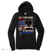 Say Ir Names Joe Names Of Fallen Soldiers 13 Heroes Women's Hoodie thumb 0