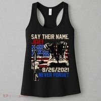 Say Ir Names Joe Names Of Fallen Soldiers 13 Heroes Women's Tank Top thumb 3