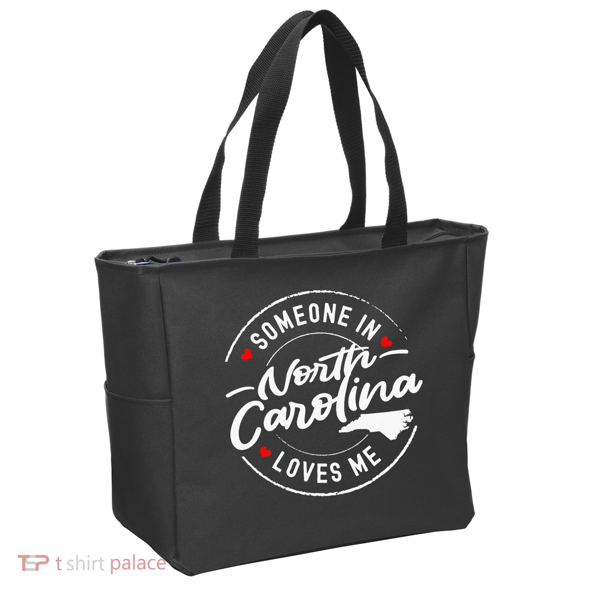 Someone In North Carolina Loves Me Tote Bag