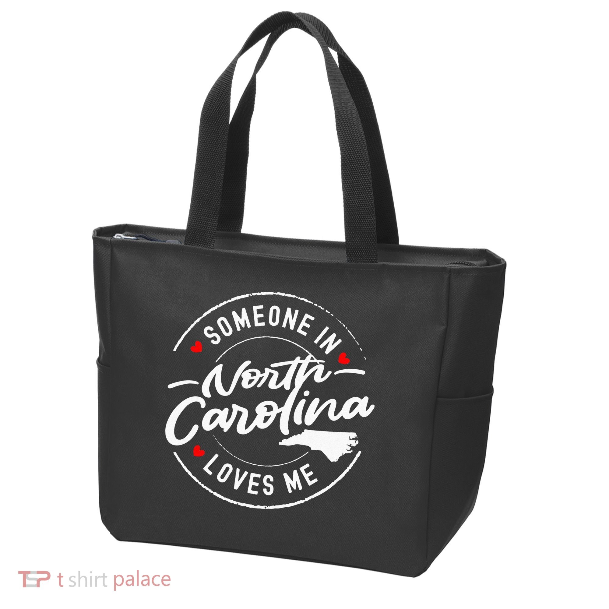 Someone In North Carolina Loves Me Tote Bag