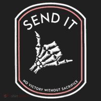Send It No Victory Without Sacrifice Women's Sweatshirt thumb 2