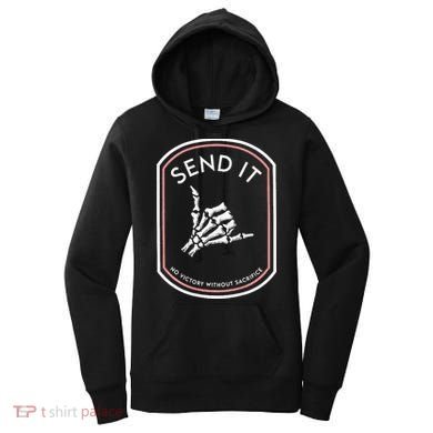 Send It No Victory Without Sacrifice Women's Hoodie