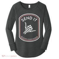 Send It No Victory Without Sacrifice Women's Perfect Tri Tunic Long Sleeve Shirt thumb 0
