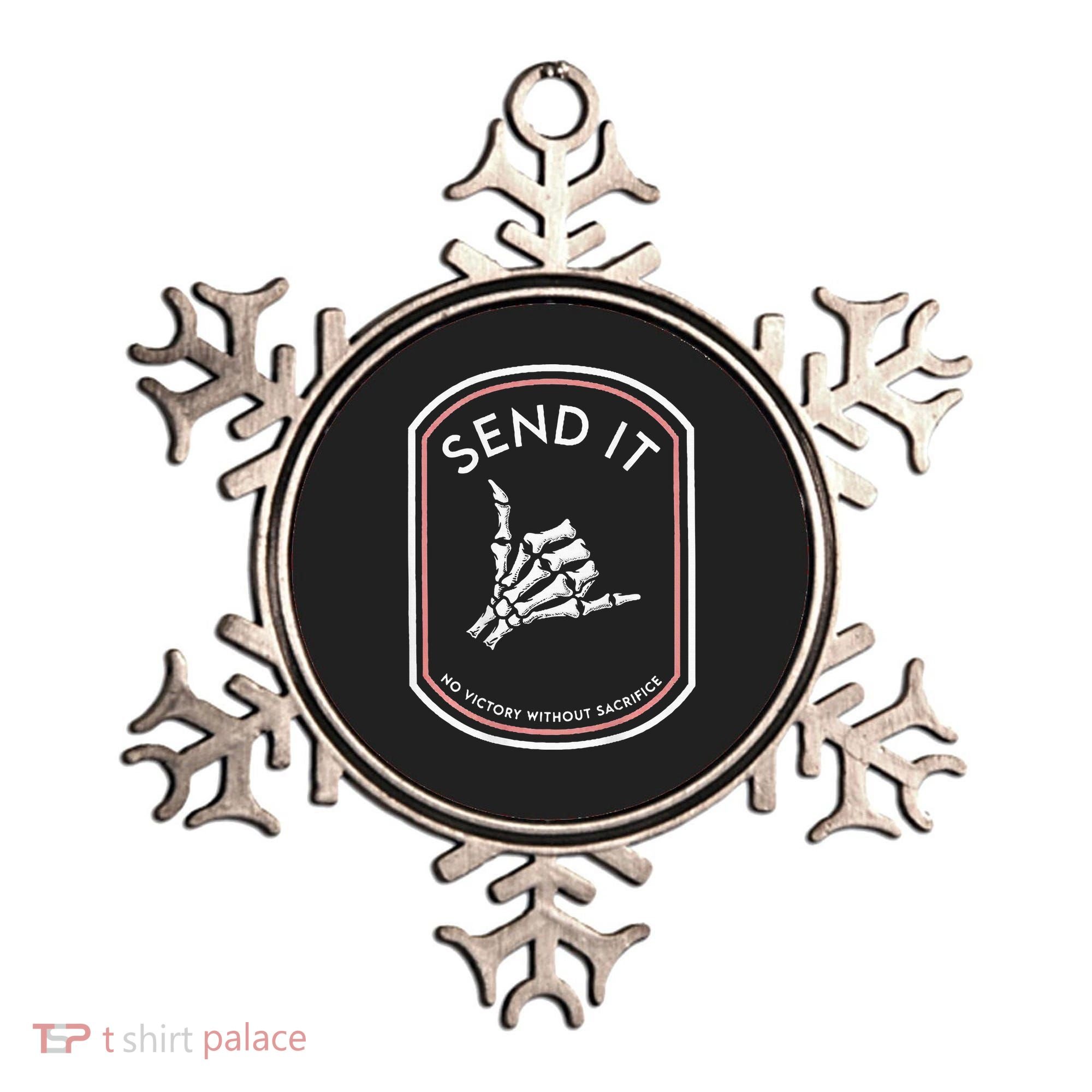 Send It No Victory Without Sacrifice Ornament