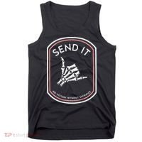 Send It No Victory Without Sacrifice Tank Top thumb 0