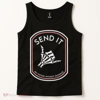 Send It No Victory Without Sacrifice Tank Top thumb 2