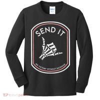 Send It No Victory Without Sacrifice Kids Long Sleeve Shirt thumb 0
