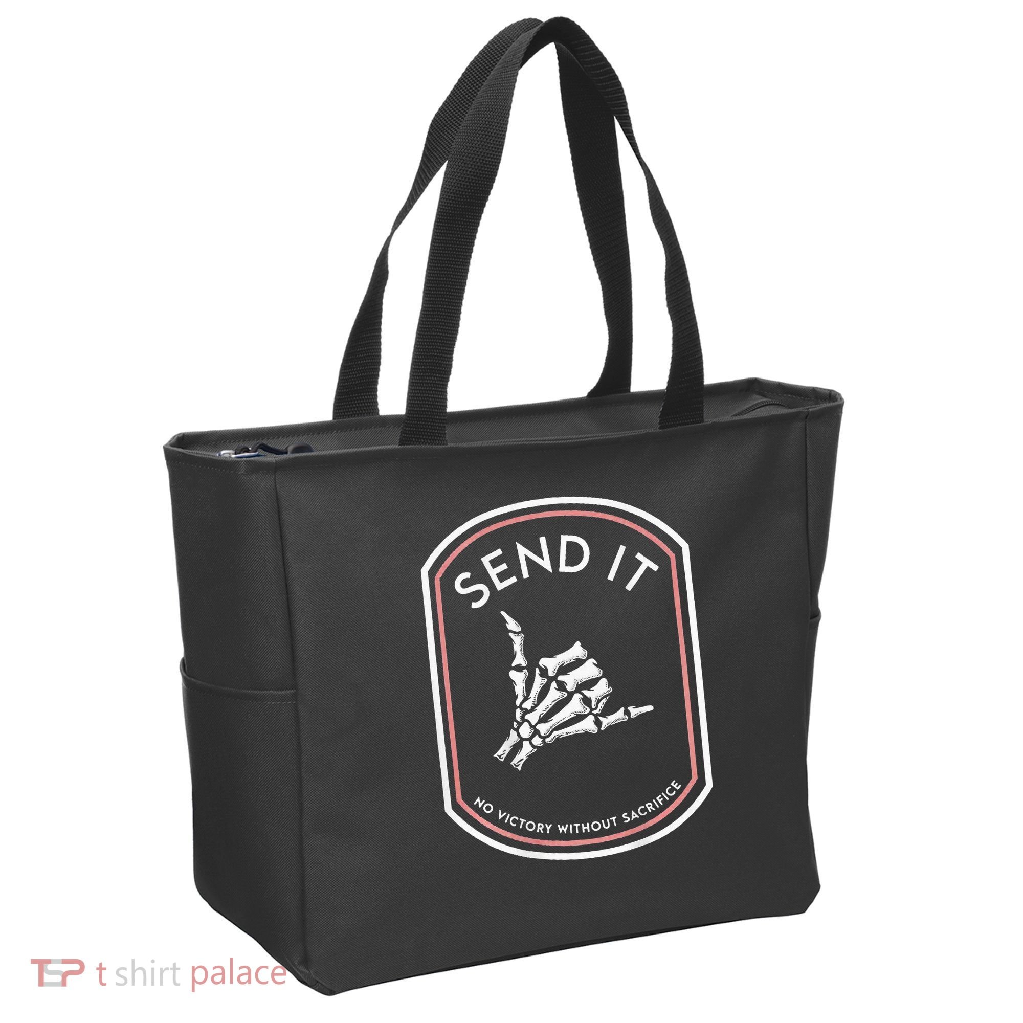 Send It No Victory Without Sacrifice Tote Bag