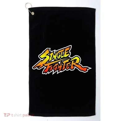 Single Fighter Golf Towel