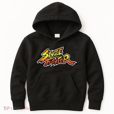 Single Fighter Kids Hoodie