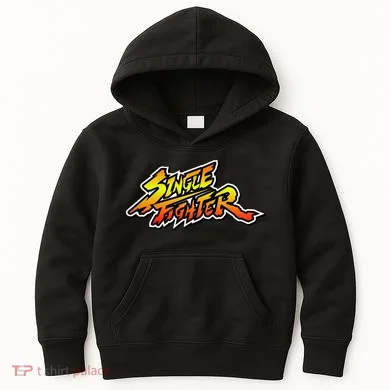 Single Fighter Kids Hoodie