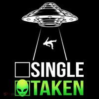 Single Or Taken Alien Valentines Day Doggie Tank thumb 4
