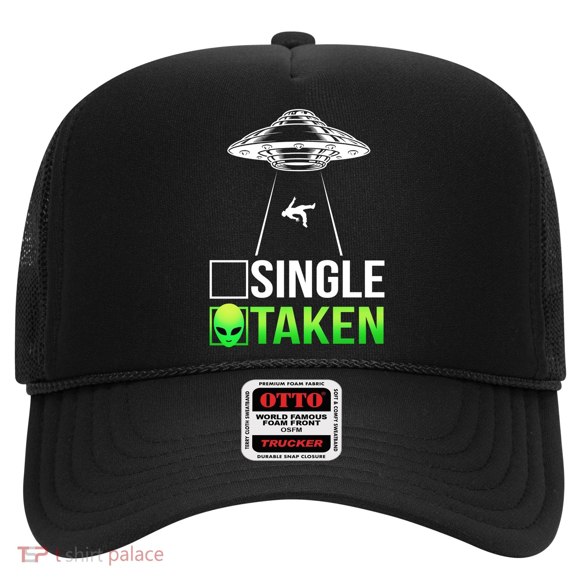 Single Or Taken Alien Valentines Day Hat