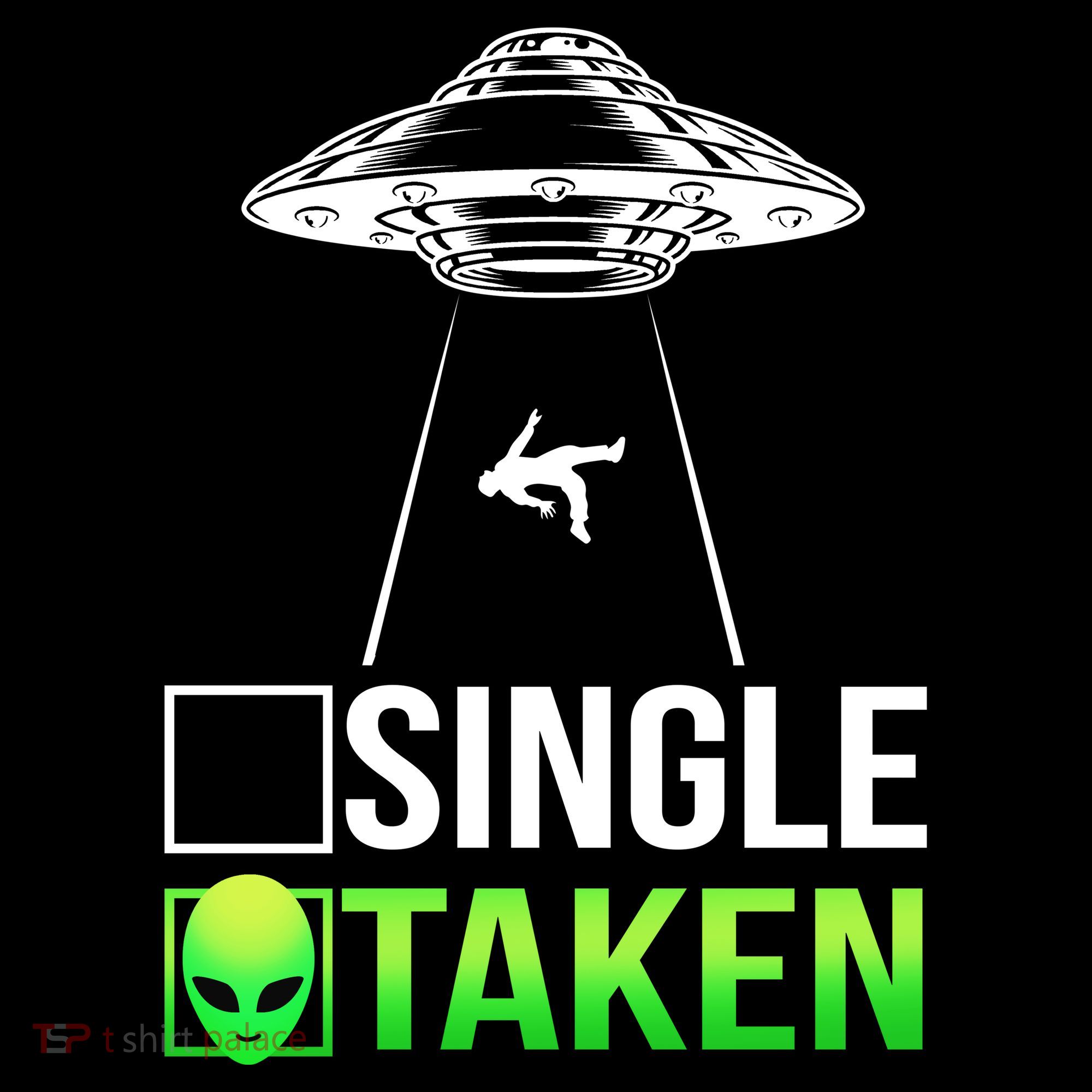 Single Or Taken Alien Valentines Day Kids Long Sleeve Shirt