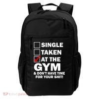 Single Taken At The Gym Backpack thumb 0