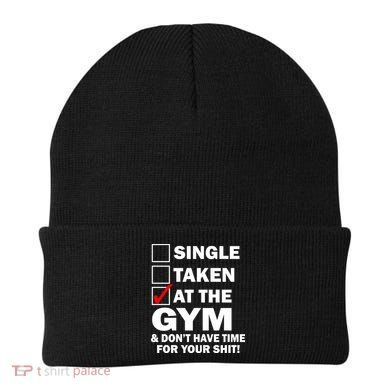 Single Taken At The Gym Beanie