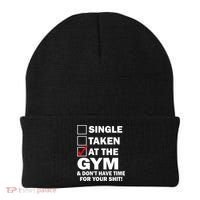 Single Taken At The Gym Beanie thumb 0