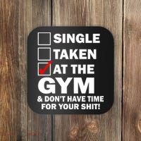 Single Taken At The Gym Coaster thumb 0