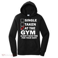 Single Taken At The Gym Women's Hoodie thumb 0