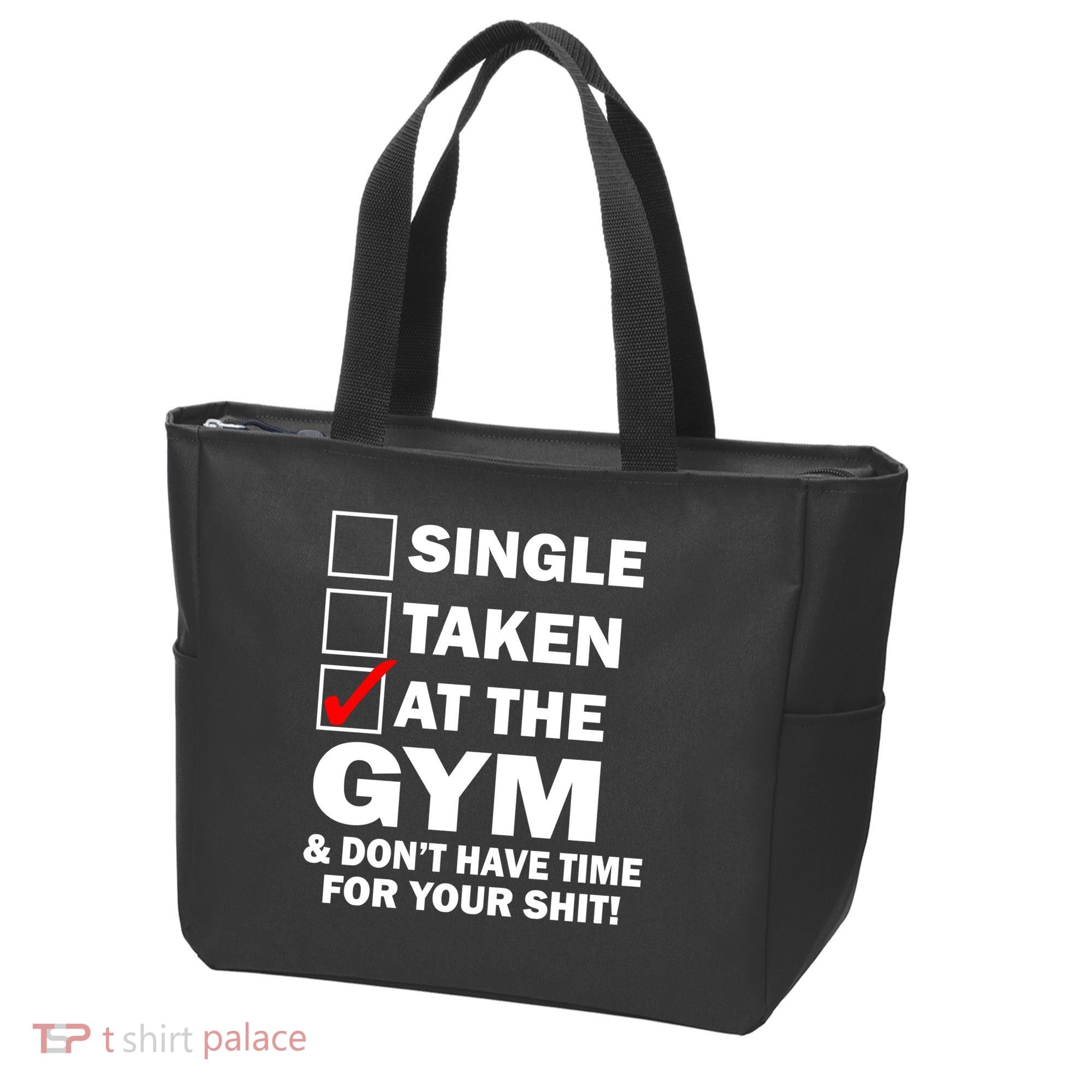 Single Taken At The Gym Tote Bag