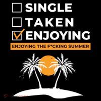 Single Taken Enjoying Summer Toddler Hoodie thumb 2