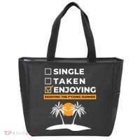 Single Taken Enjoying Summer Tote Bag thumb 0