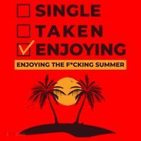 Single Taken Enjoying Summer Santa Hat thumb 1